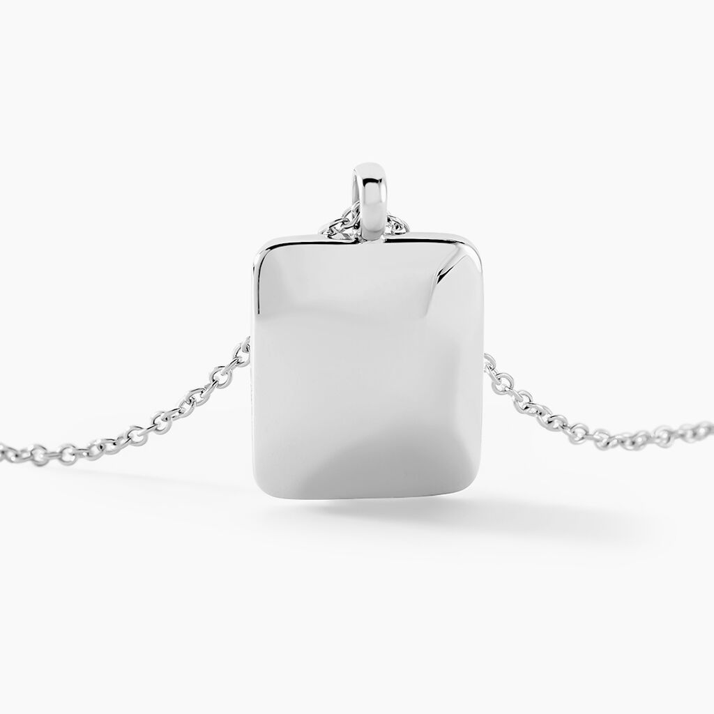 Collier Two Argent Blanc - Colliers fantaisie Femme | Histoire d&rsquo;Or