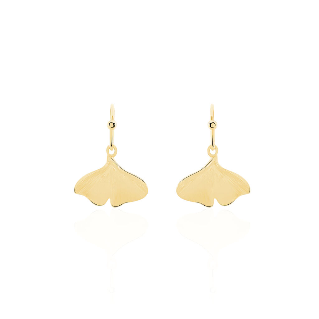 Boucles D'oreilles Pendantes Brita Plaqué Or Jaune - Boucles d'oreilles fantaisie Femme | Histoire d’Or