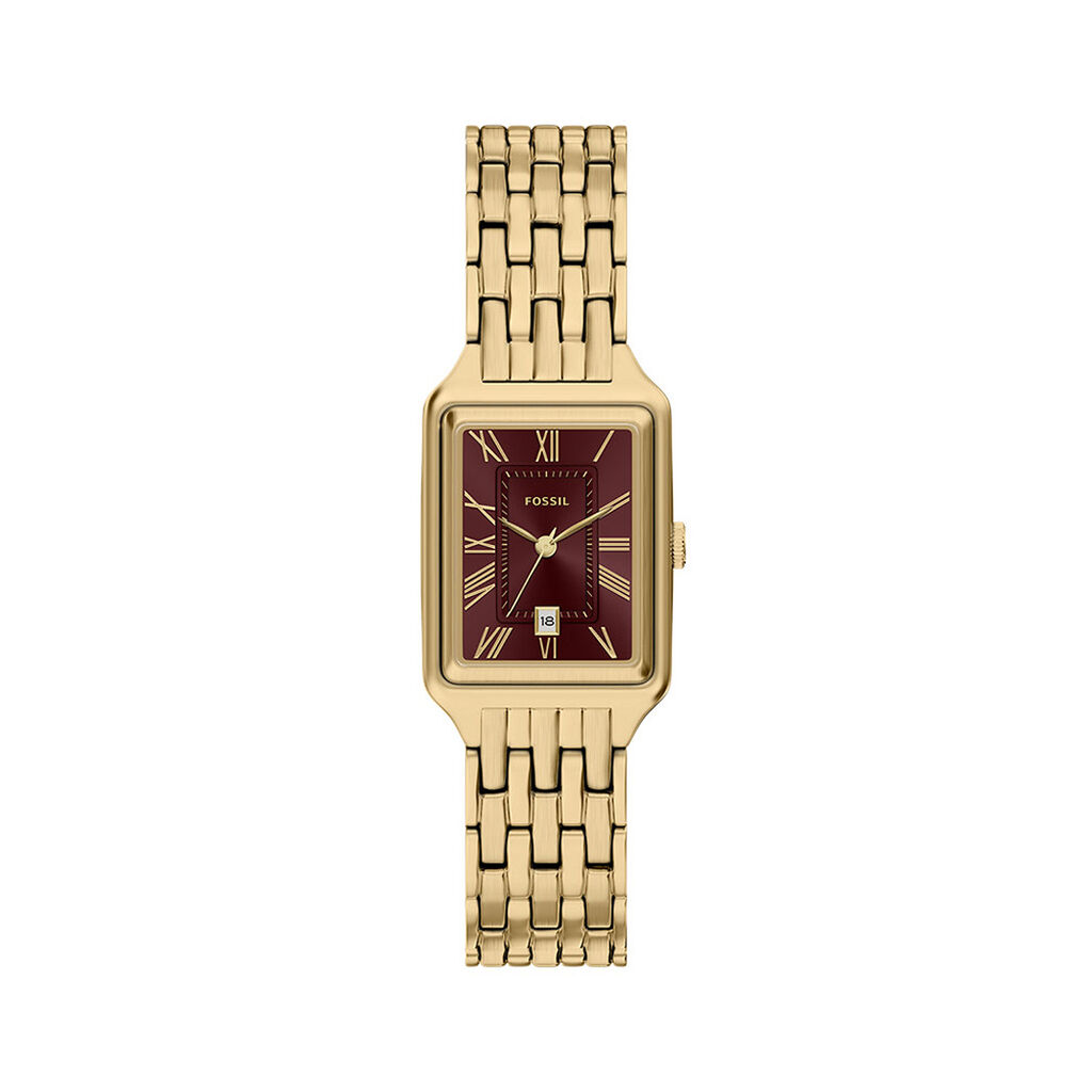 Montre Fossil Raquel Rouge - Montres Femme | Histoire d&rsquo;Or