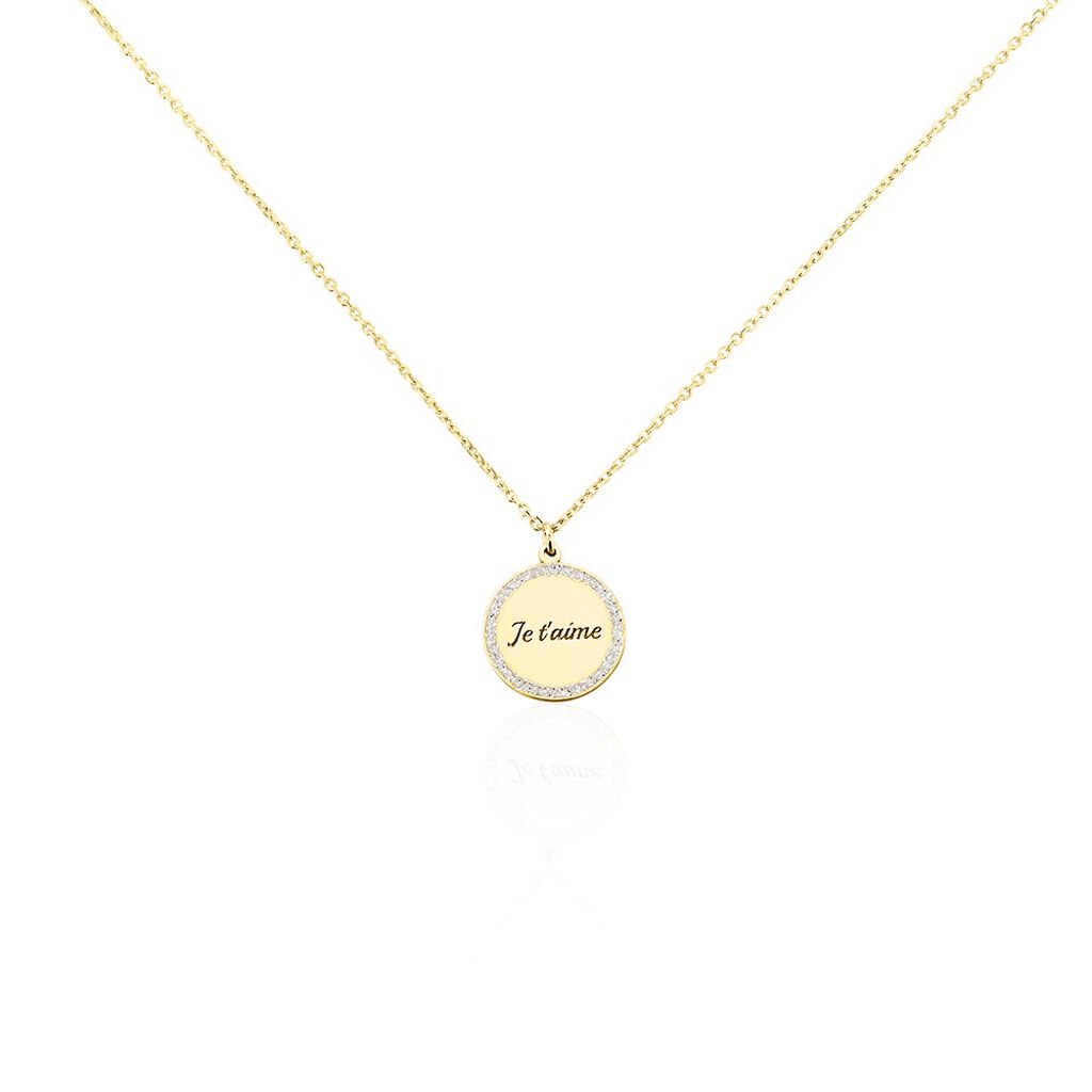 Collier Meshach Or Jaune - Colliers Femme | Histoire d’Or