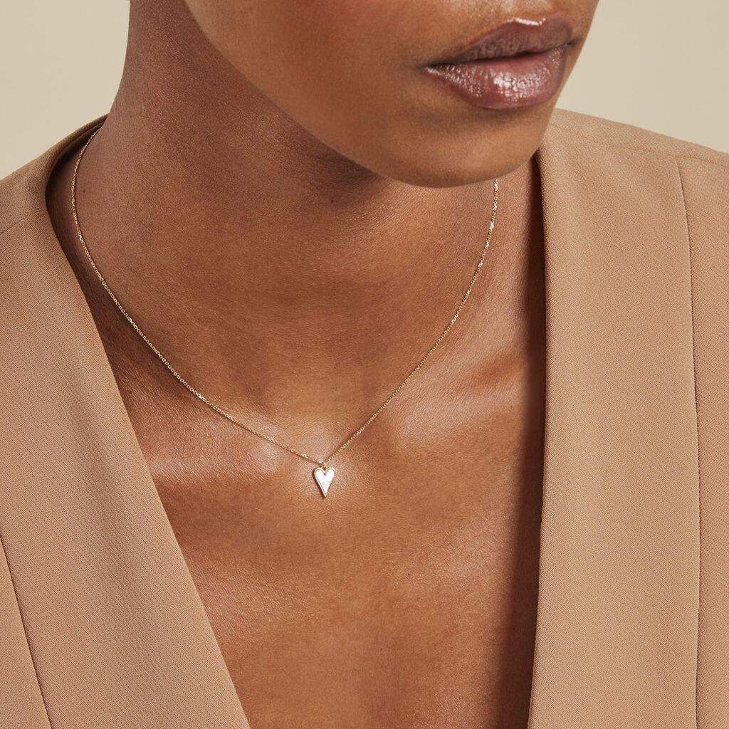 Collier Romancya Or Jaune Nacre - Colliers Femme | Histoire d’Or