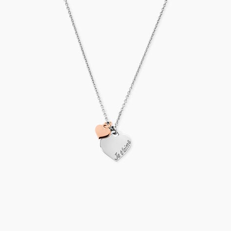 Collier Iella Argent Bicolore - Colliers fantaisie Femme | Histoire d&rsquo;Or