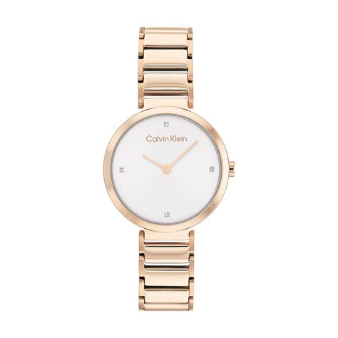 Montre Calvin Klein Minimalistic T Bar Argent - Montres Femme | Histoire d’Or