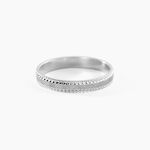 Alliance Valentienne Or Blanc - Alliances Unisex | Histoire d&rsquo;Or