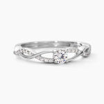 Bague Phoebus Argent Blanc Oxyde De Zirconium - Bagues solitaires Femme | Histoire d&rsquo;Or