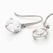 Boucles D'oreilles Pendantes Or Blanc Aedhan Oxydes - Boucles d'oreilles pendantes Femme | Histoire d’Or