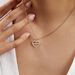 Pendentif Or Jaune Derry Oxyde De Zirconium - Pendentifs Coeur Femme | Histoire d’Or