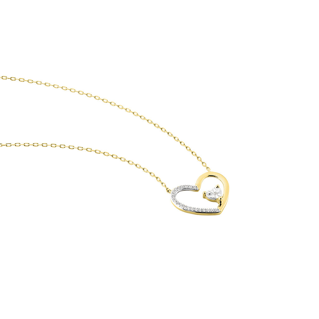 Collier Loviaisa Or Jaune Diamant - Colliers Femme | Histoire d&rsquo;Or