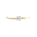 Solitaire Or Jaune Philys Oxyde De Zirconium - Bagues solitaires Femme | Histoire d’Or