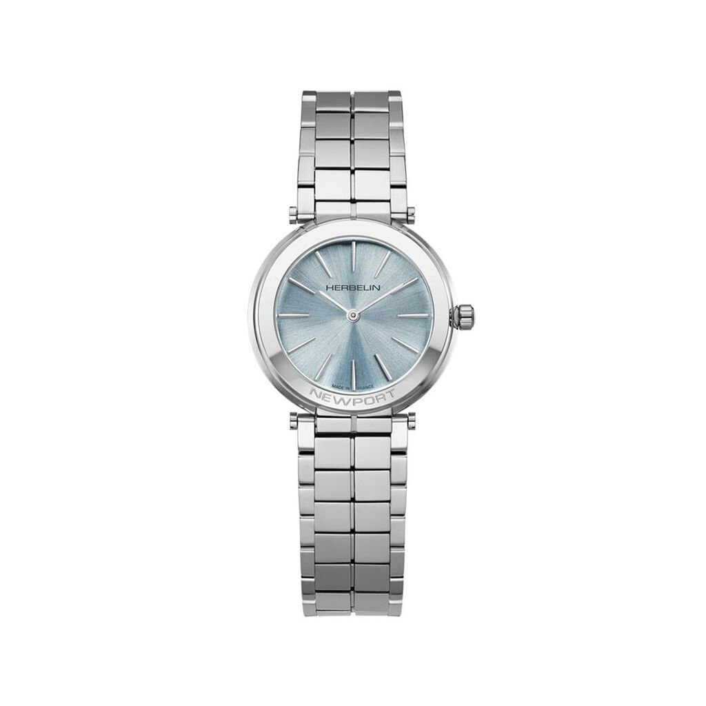 Montre Herbelin Newport Slim Bleu Sky - Montres Femme | Histoire d’Or