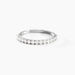 Alliance Julietta Or Blanc Oxyde De Zirconium - Alliances Femme | Histoire d’Or