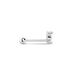 Piercing D'oreilles Argent Blanc Enyo Oxyde De Zirconium - Bijoux Femme | Histoire d’Or