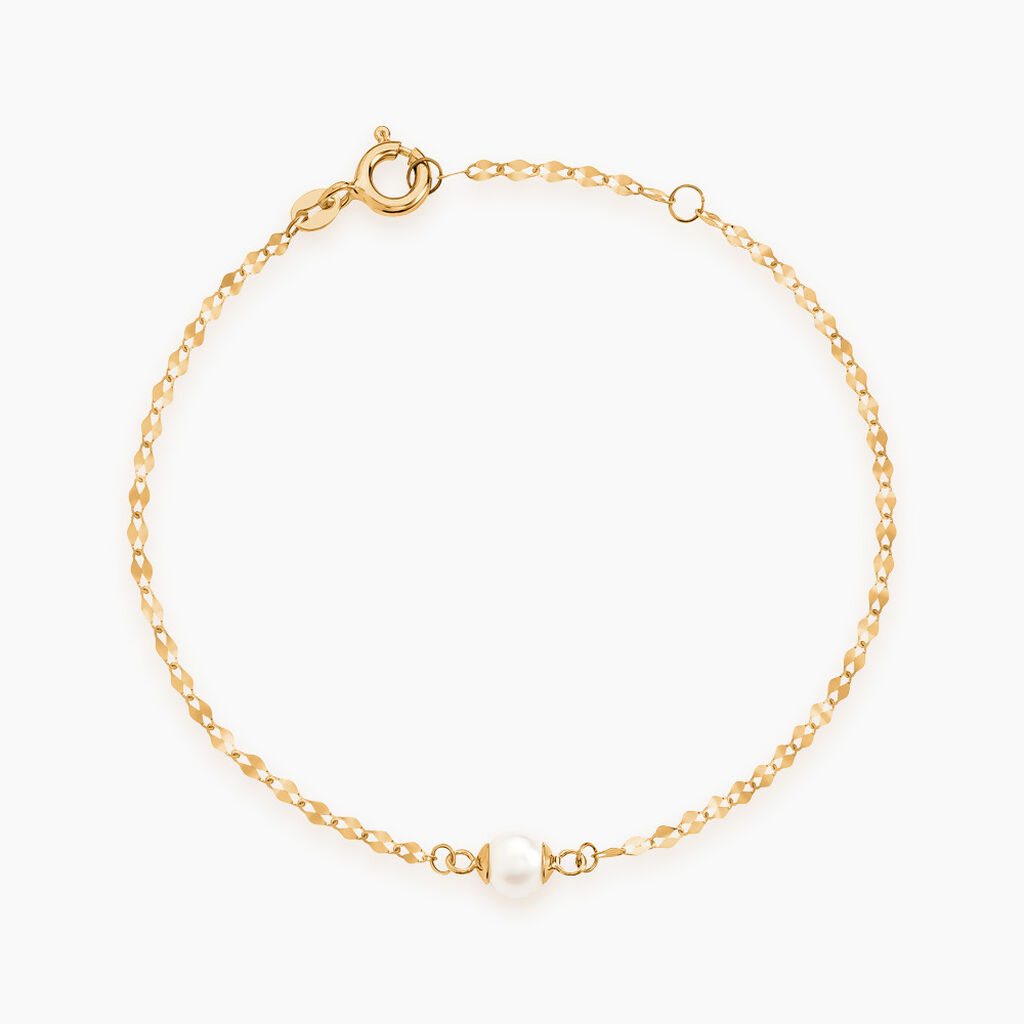 Bracelet Paolina Or Jaune Perle De Culture - Bracelets Femme | Histoire d&rsquo;Or