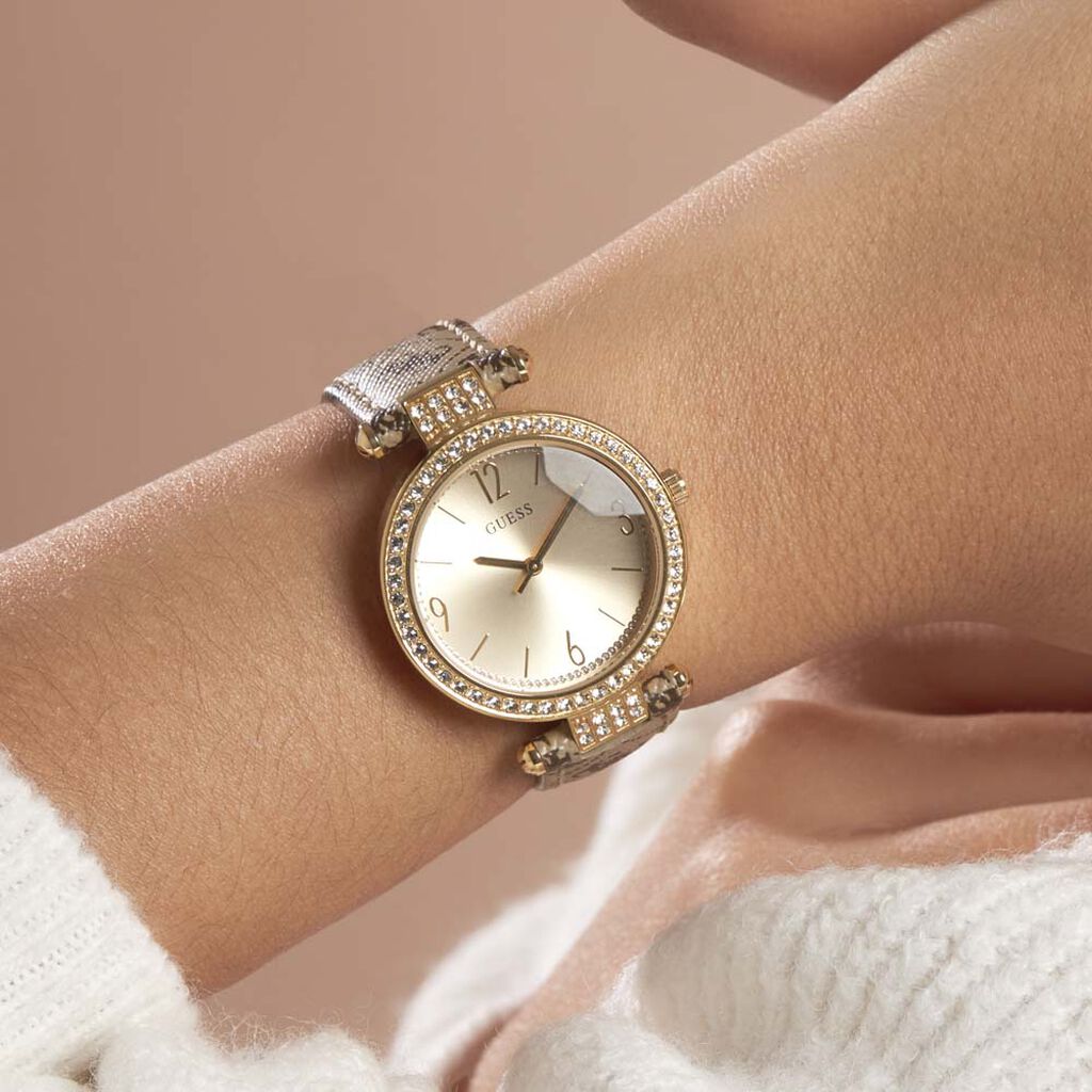 Montre Guess Terrace Champagne - Montres Femme | Histoire d’Or