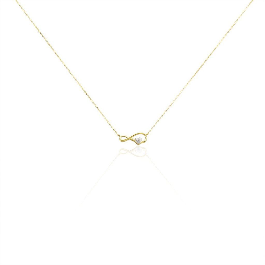 Collier Or Jaune Minossa Diamants - Colliers Femme | Histoire d’Or