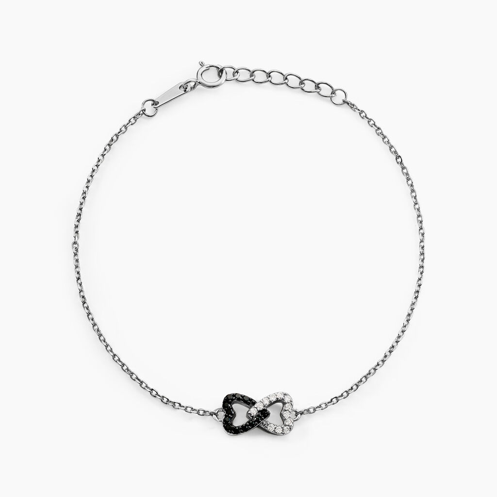 Bracelet Marcella Argent Blanc Oxyde De Zirconium - Bracelets Femme | Histoire d’Or