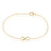 Bracelet Ajna Plaqué Or Jaune - Bracelets Infini Femme | Histoire d’Or