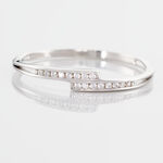 Bague Iryna Argent Blanc Oxyde De Zirconium - Bagues avec pierre Femme | Histoire d&rsquo;Or