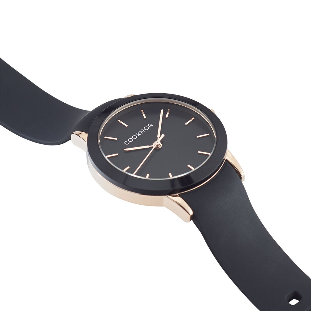 Montre Codhor Estelle Noir - Montres Femme | Histoire d’Or