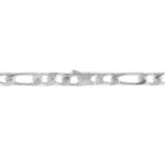 Bracelet Identit&eacute; Otilia Argent Blanc - Gourmettes Femme | Histoire d&rsquo;Or
