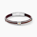 Bracelet Jourdan Egra Acier Bicolore - Bracelets Homme | Histoire d&rsquo;Or