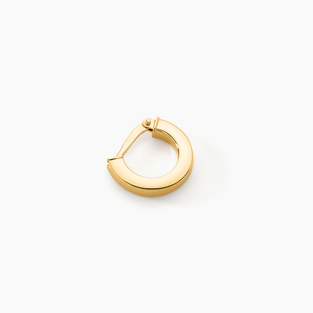Créole Unitaire Agrippina Or Jaune - Boucles d'oreilles créoles Famille | Histoire d’Or
