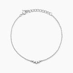 Bracelet Darlene Argent Blanc Oxyde De Zirconium - Bracelets Femme | Histoire d&rsquo;Or
