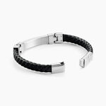 Bracelet Yannick Acier Blanc - Bracelets Cuir Homme | Histoire d&rsquo;Or