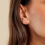 Boucles D'oreilles Puces Cathan Or Jaune - Clous d'oreilles Femme | Histoire d&rsquo;Or