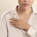 Alliance Hermana Ruban Plat Or Bicolore - Alliances Unisex | Histoire d&rsquo;Or