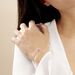 Bracelet Juliettina Or Blanc Rubis Et Diamant - Bracelets Femme | Histoire d’Or