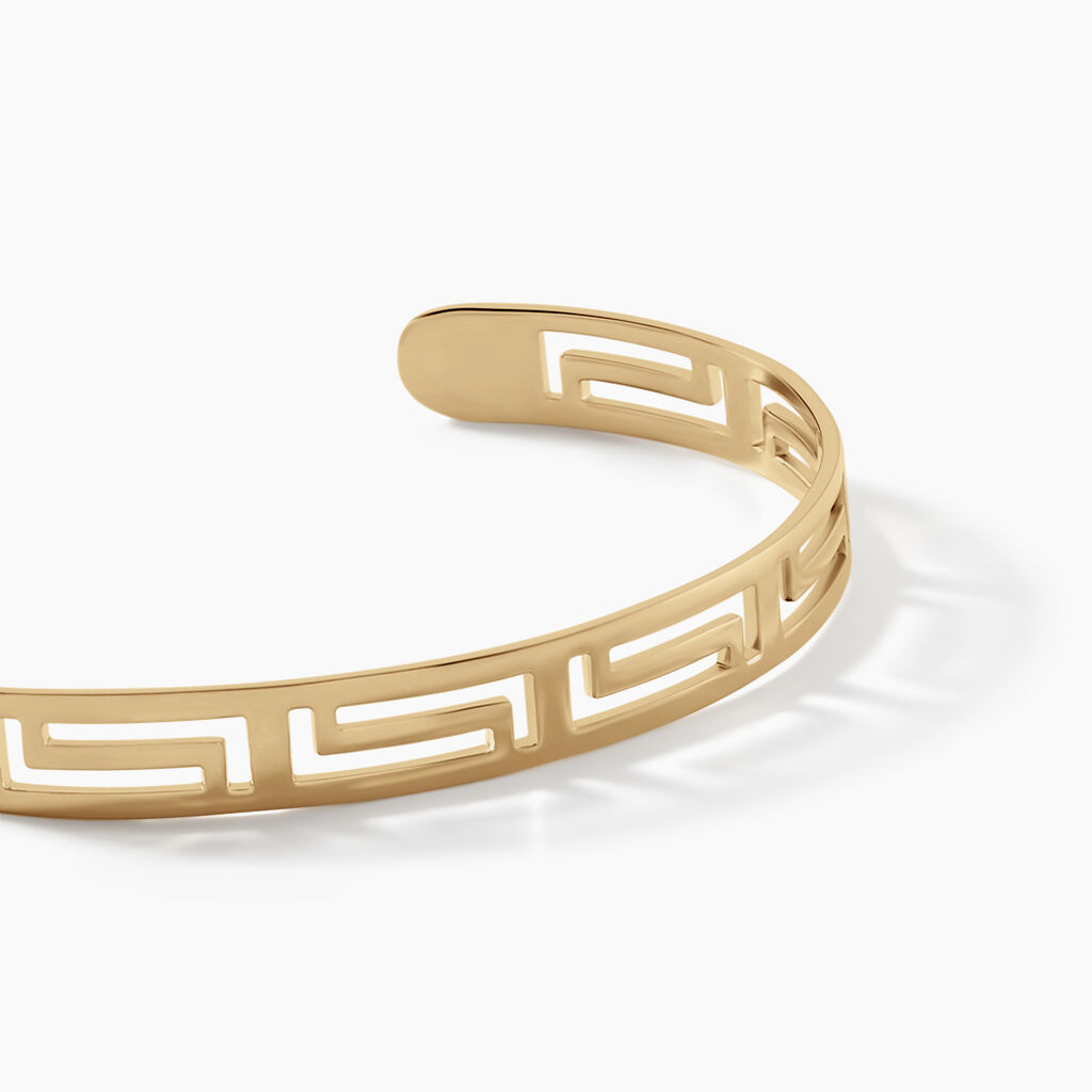 Bracelet Jonc Edmoneae Plaqué Or Jaune - Bracelets fantaisie Femme | Histoire d’Or