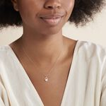 Collier Aloys Or Jaune Perle De Culture Et Oxyde De Zirconium - Colliers Femme | Histoire d&rsquo;Or