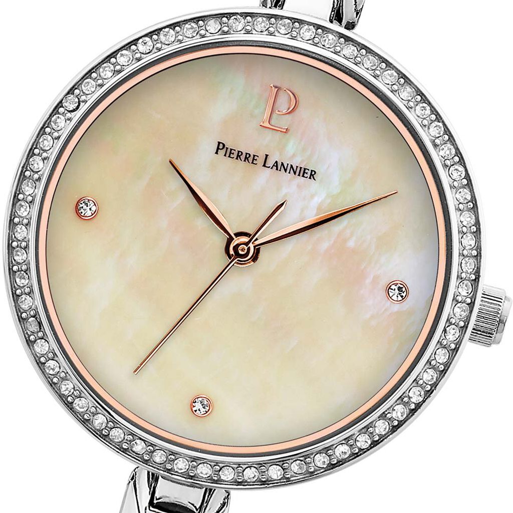 Montre Pierre Lannier Leia Blanc - Montres Femme | Histoire d&rsquo;Or