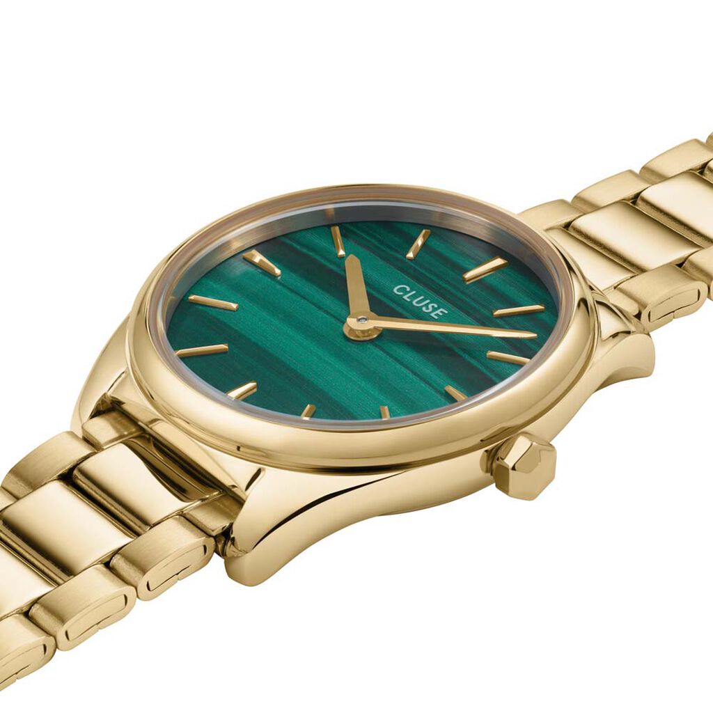 Montre Cluse F&eacute;roce Mini Vert - Montres Femme | Histoire d&rsquo;Or