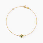 Bracelet Rosalite Or Jaune Malachite - Bracelets Femme | Histoire d&rsquo;Or