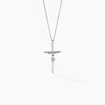 Pendentif Nessahae Argent Blanc - Pendentifs Communion Unisex | Histoire d&rsquo;Or