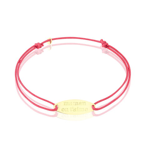 Bracelet Or Jaune - Bracelets cordon Femme | Histoire d’Or