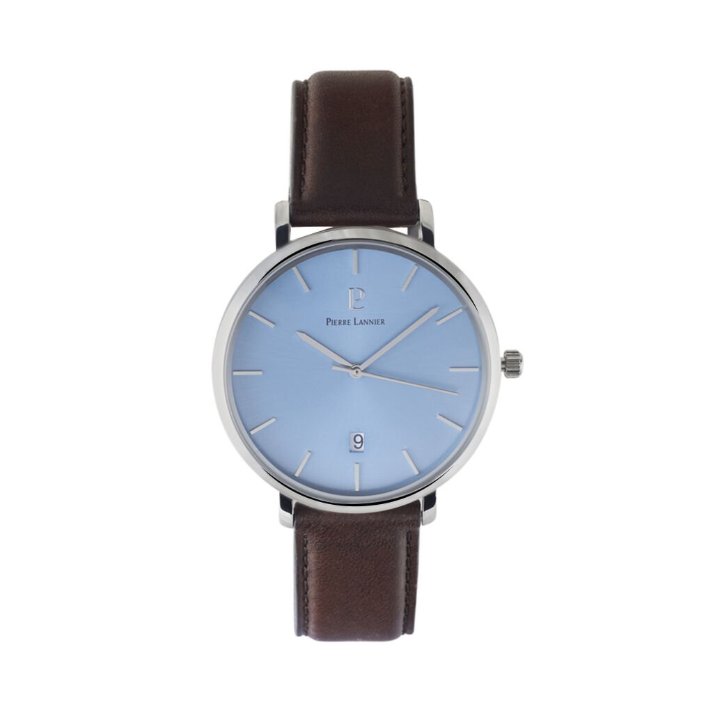 Montre Pierre Lannier Collection Echo Bleu - Montres Homme | Histoire d’Or
