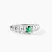 Bague Dorothy Argent Blanc Oxyde De Zirconium - Bagues solitaires Femme | Histoire d&rsquo;Or