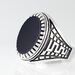 Bague Thimeo Argent Blanc Onyx - Bagues solitaires Homme | Histoire d’Or