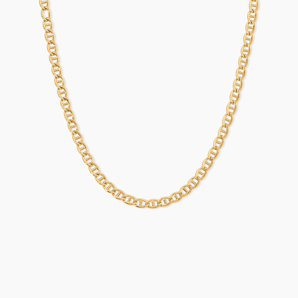 Collier Capucin Argent Dor&eacute; A L'Or 750/1000 - Sautoirs Femme | Histoire d&rsquo;Or