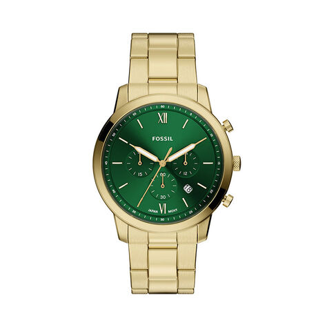 Montre Fossil Neutra Chrono Vert - Montres Homme | Histoire d&rsquo;Or