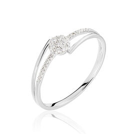 Bague Solitaire Atalante Or Blanc Diamant - Bagues solitaires Femme | Histoire d’Or
