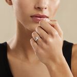 Bague Solitaire Natalia Or Blanc Diamant Synthetique - Bagues solitaires Femme | Histoire d&rsquo;Or