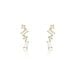 Boucles D'oreilles Puces Renita Or Jaune Oxyde De Zirconium - Clous d'oreilles Femme | Histoire d’Or
