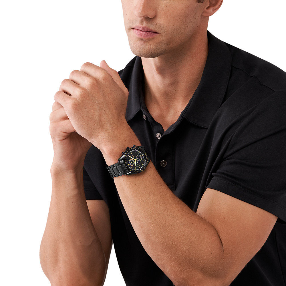 Montre michael deals kors noir