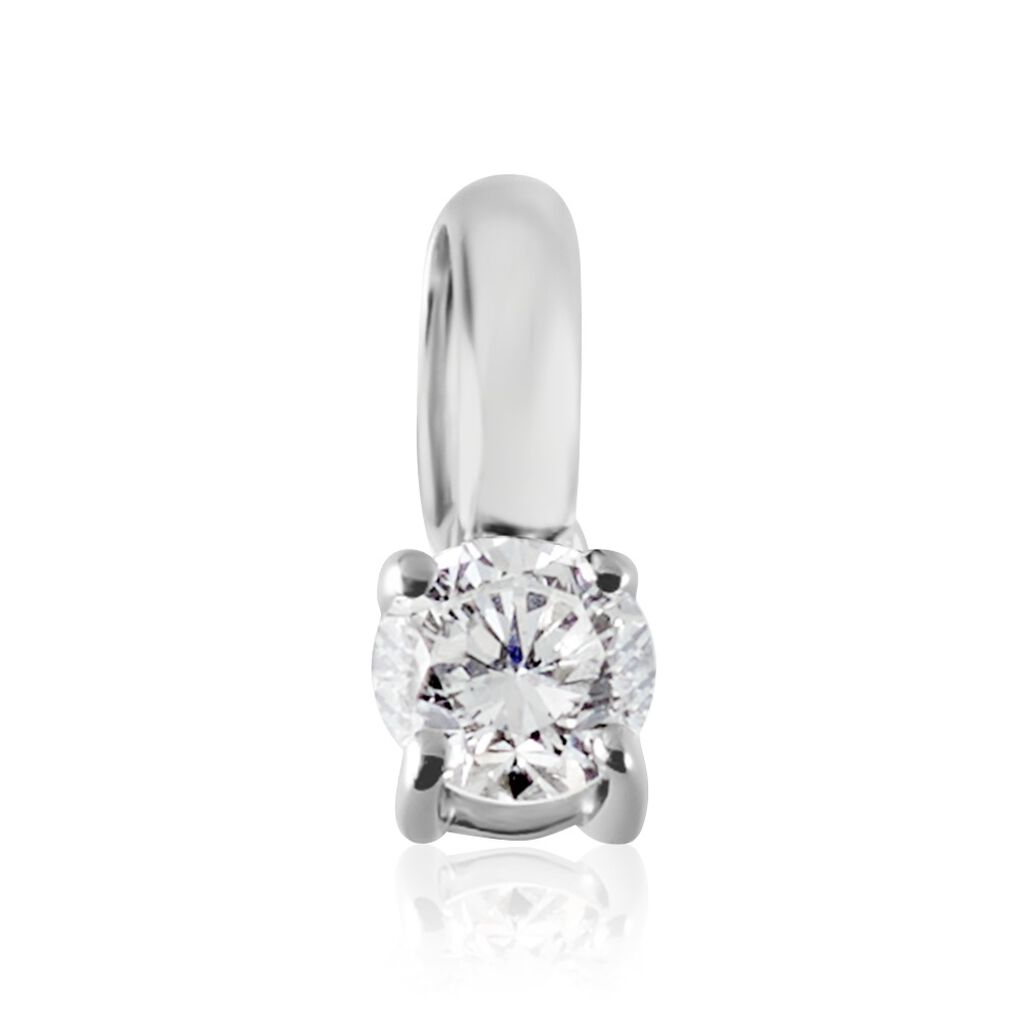 Pendentif Aphrodite Or Blanc Diamant - Pendentifs Femme | Histoire d’Or