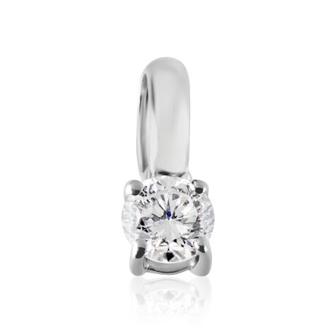 Pendentif Aphrodite Or Blanc Diamant - Pendentifs Femme | Histoire d’Or