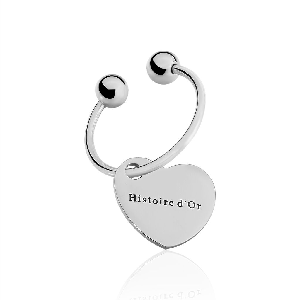 Bijoux Coeur Acier Blanc Histoire D Or